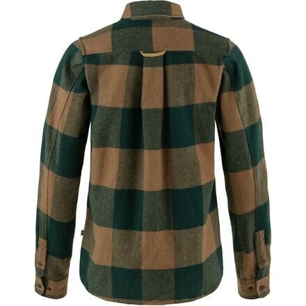 

Рубашка с длинным рукавом Canada женская Fjallraven, цвет Deep Patina/Buckwheat Brown