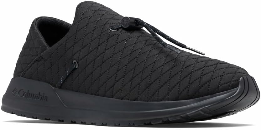 Лоферы Columbia Wildone Moc для мужчин с амортизирующей стелькой, гибкой подошвой и легкой промежуточной подошвой, Black/Graphite — фото 2