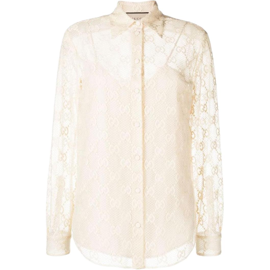 

Рубашка женская цвета экрю GUCCI, Ecru