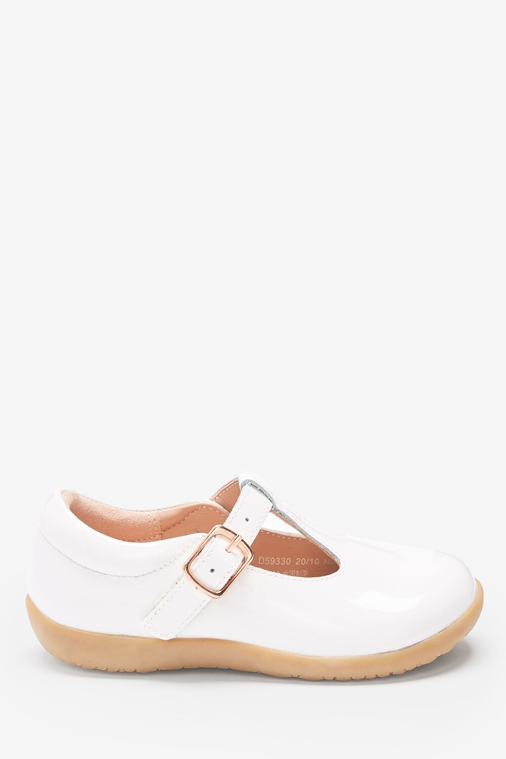 

Туфли Little Luxe с Т-образными ремешками Next, белый