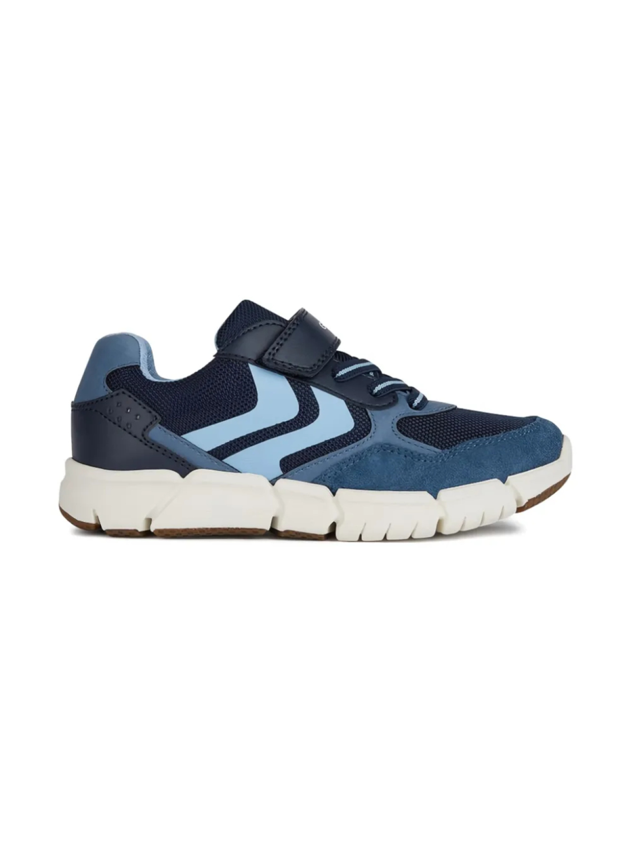 

Кроссовки Flexyper с сетчатыми панелями Geox Kids, синий