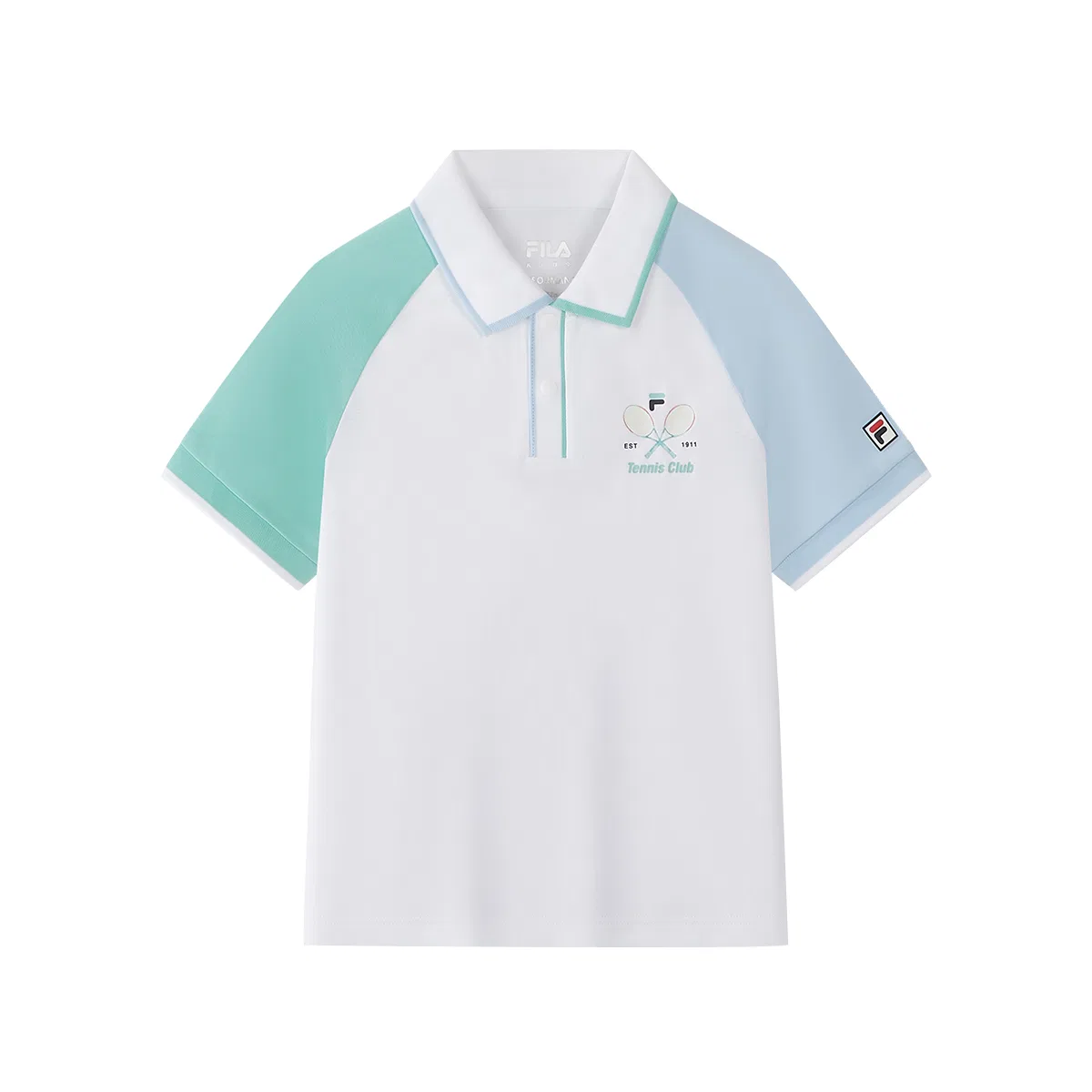 Футболка PERFORMANCE FPH с коротким рукавом Jade White, детская FILA KIDS