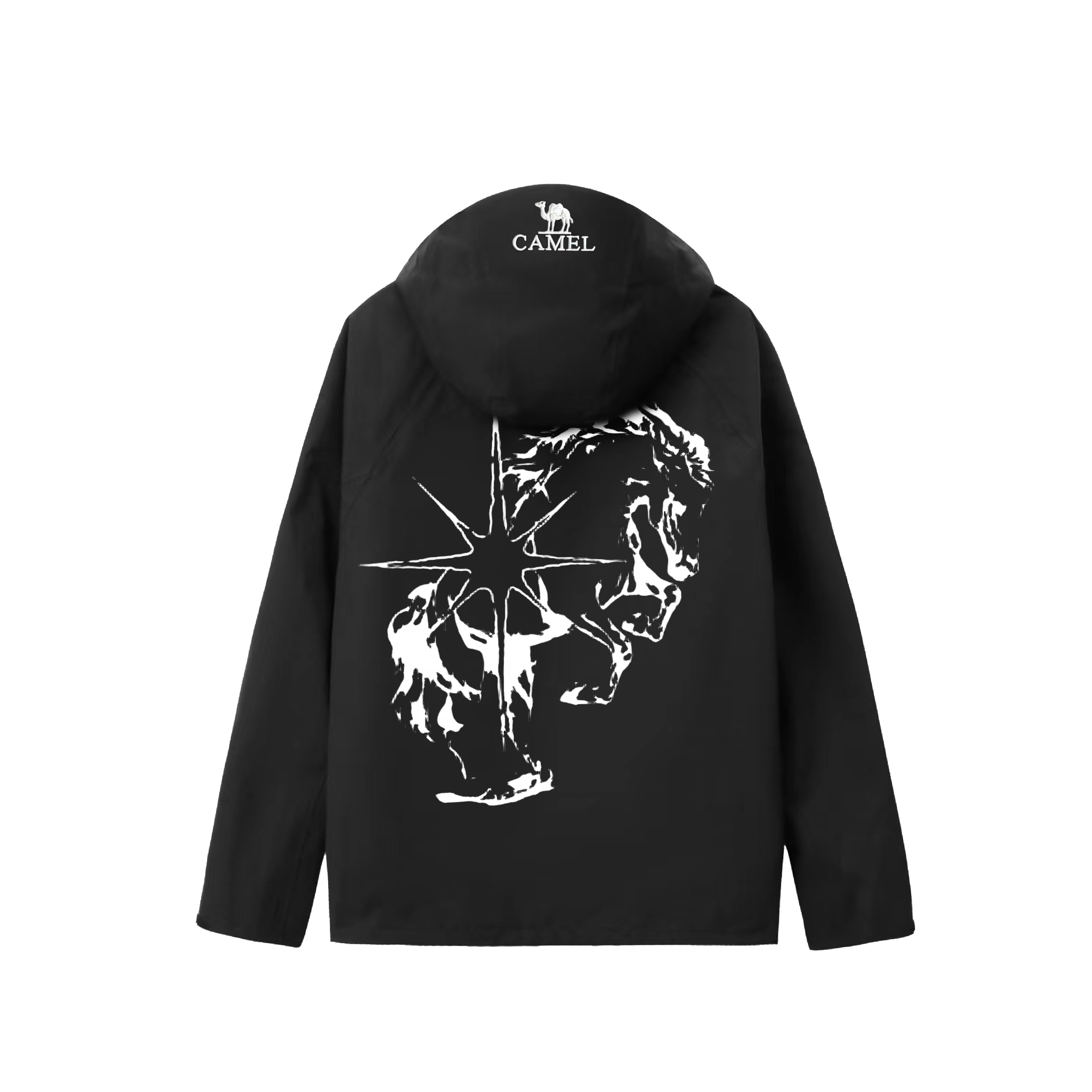 

Ветровка All weather Waterproof, Windproof, Breathable, Abrasion Resistant, Cold Resistant Unisex CAMEL, phantom черный