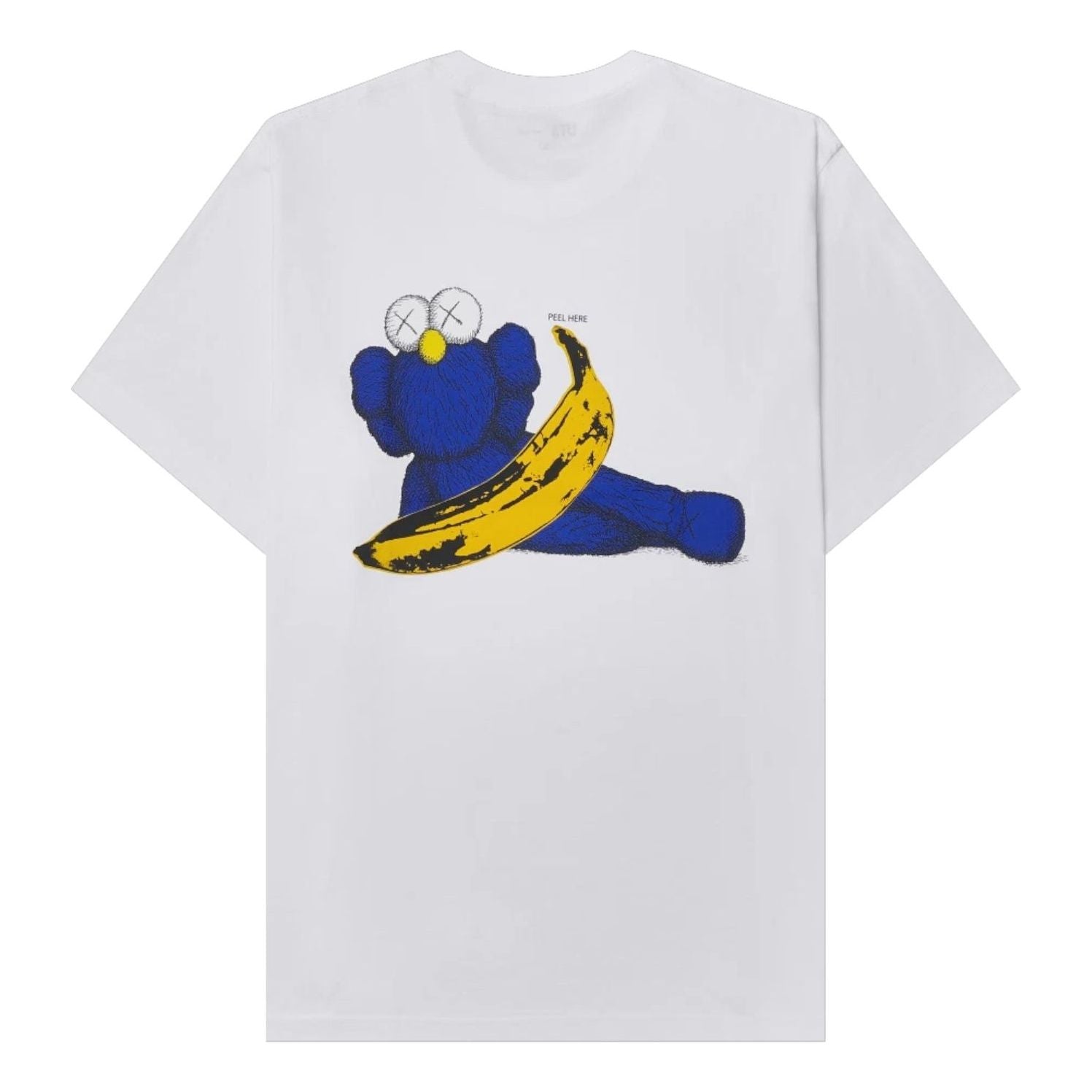 Футболка UNIQLO x KAWS Graphic UT T-Shirt Asia Sizing 'White' — фото 2