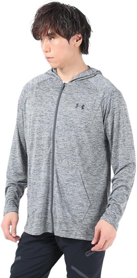 

Мужская тренировочная футболка Under Armour UA с напульсниками, темно-серый