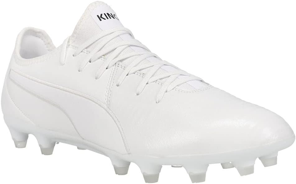 Футбольные бутсы PUMA King Pro FG для мужчин, белый — фото 3
