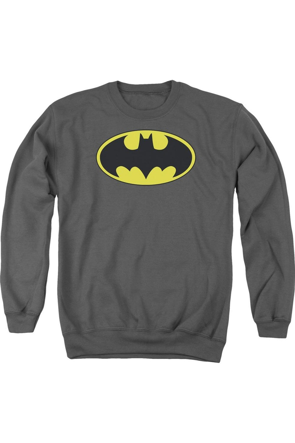 

Толстовка Batman Classic Bat Logo для взрослых с круглым вырезом Gildan, цвет charcoal