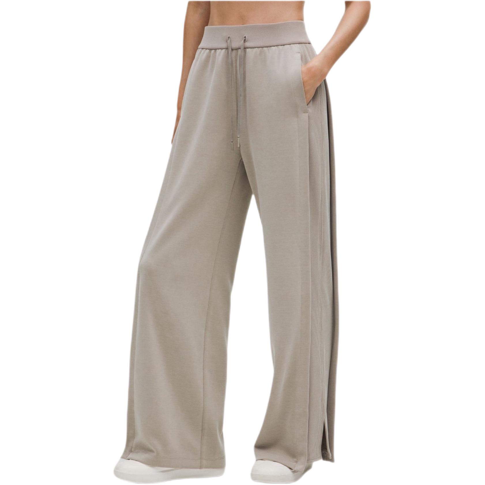 

Мягкие стрейчевые повседневные брюки для женщин Lululemon, серый