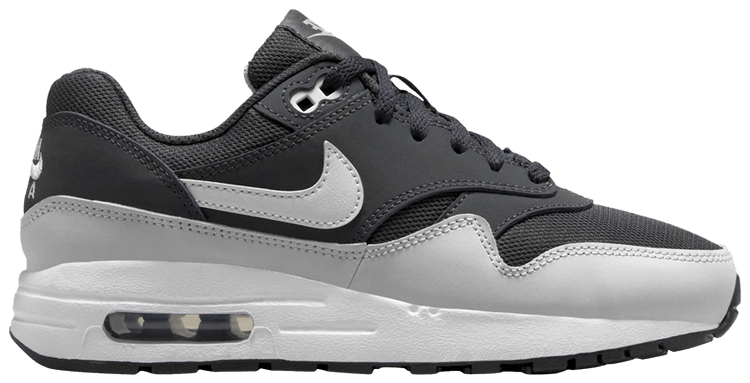 

Кроссовки Nike Air Max 1 GS 'Off Noir White', черный