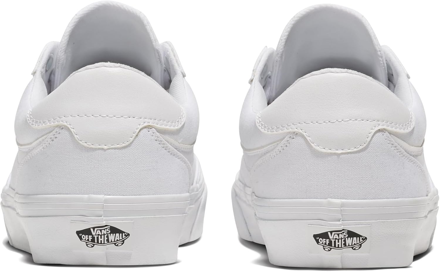 Vans Mens Brooklyn Ls Shoe | Кроссовки Low-top для повседневной носки, прогулок, работы и моды, Canvas White/White — фото 3
