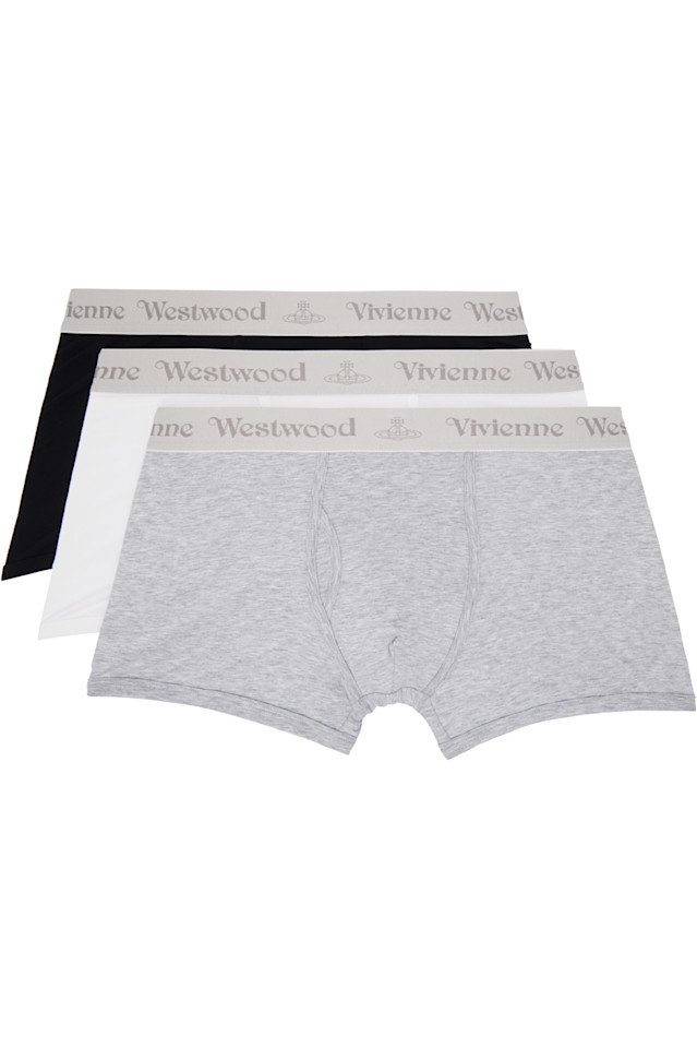 

Vivienne Westwood Комплект из трех боксеров с цветными полосами