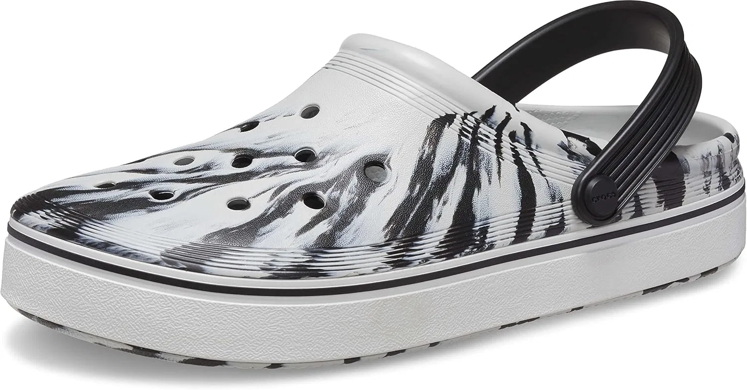 Кроксы Unisex Adult Off Court Clog Crocs, Black White