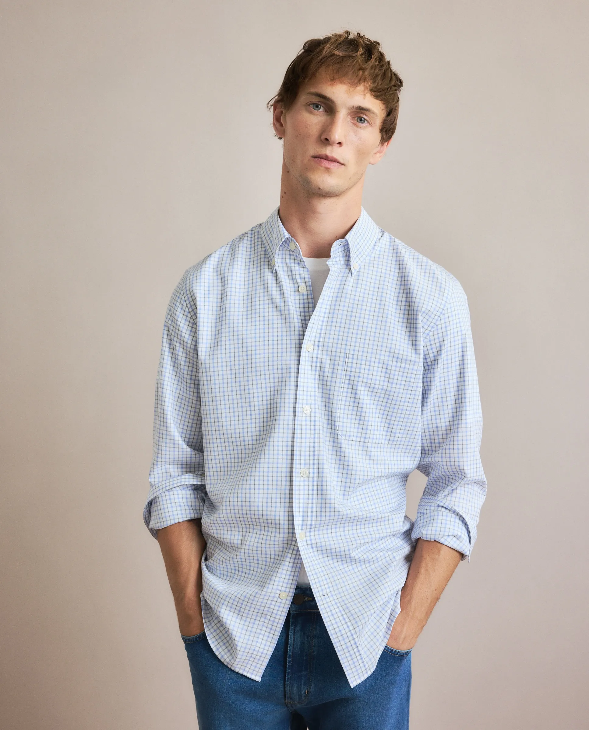 

Мужская спортивная рубашка с длинным рукавом Emidio Tucci, зеленый