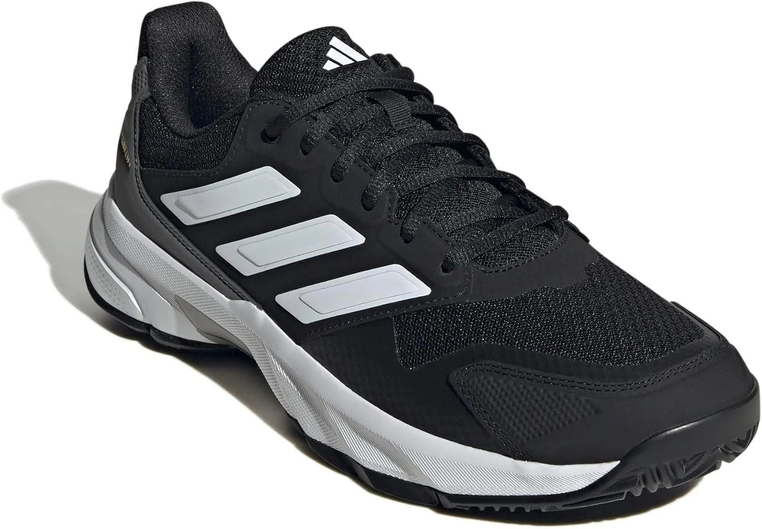 Мужские теннисные кроссовки Courtjam Control 3 adidas, белый — фото 3