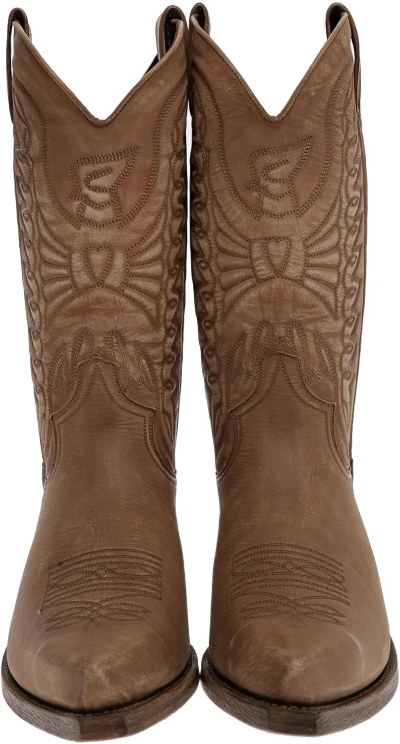 FB Fashion Boots Унисекс Ковбойские ботинки Arlo Cognac Вестерн-ботинки Коричневые — фото 2