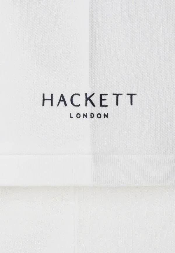 Футболка-Поло с небольшим логотипом Hackett London, Off White — фото 4