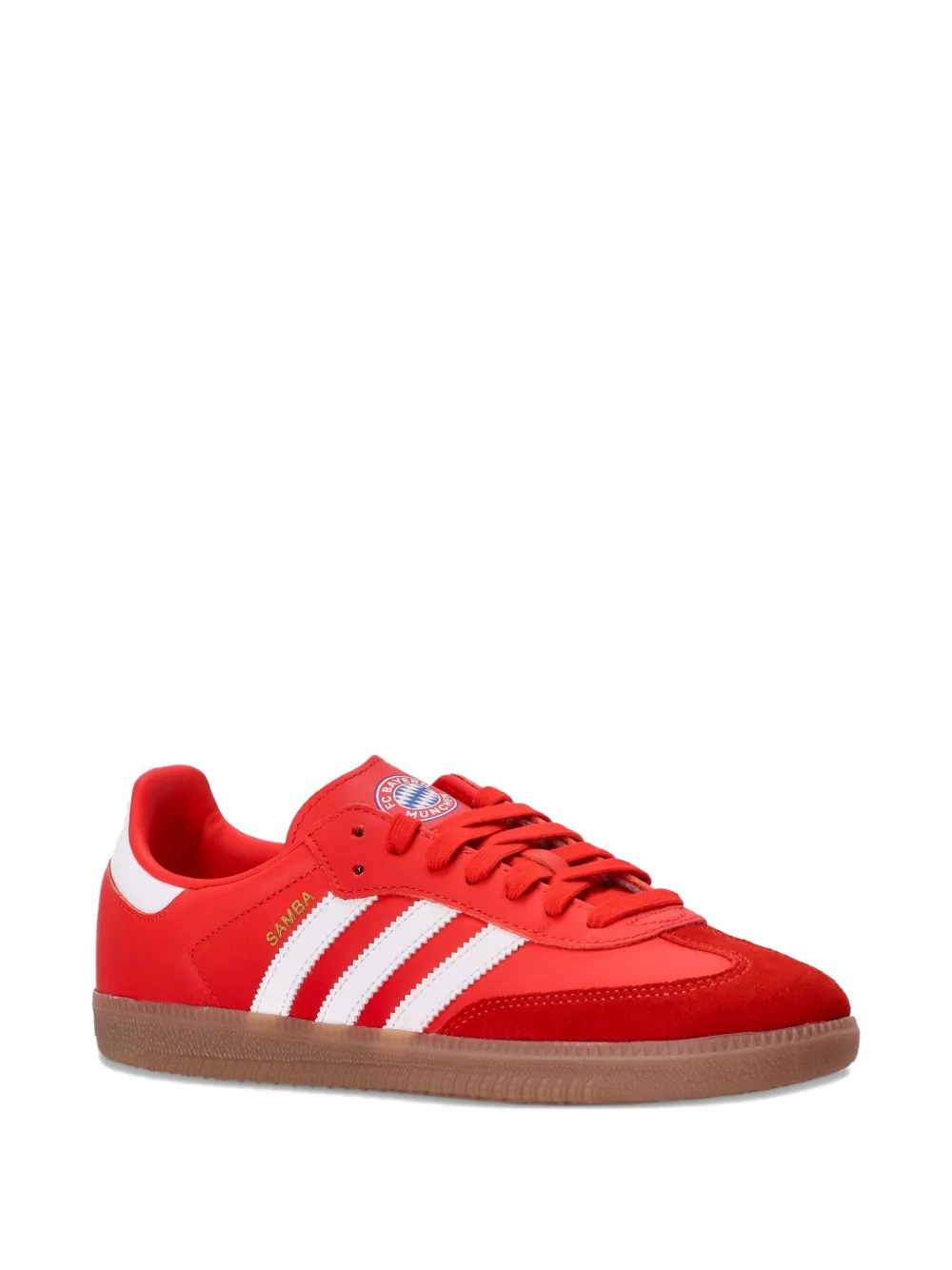 Кроссовки Samba FC Bayern Adidas, красный — фото 2