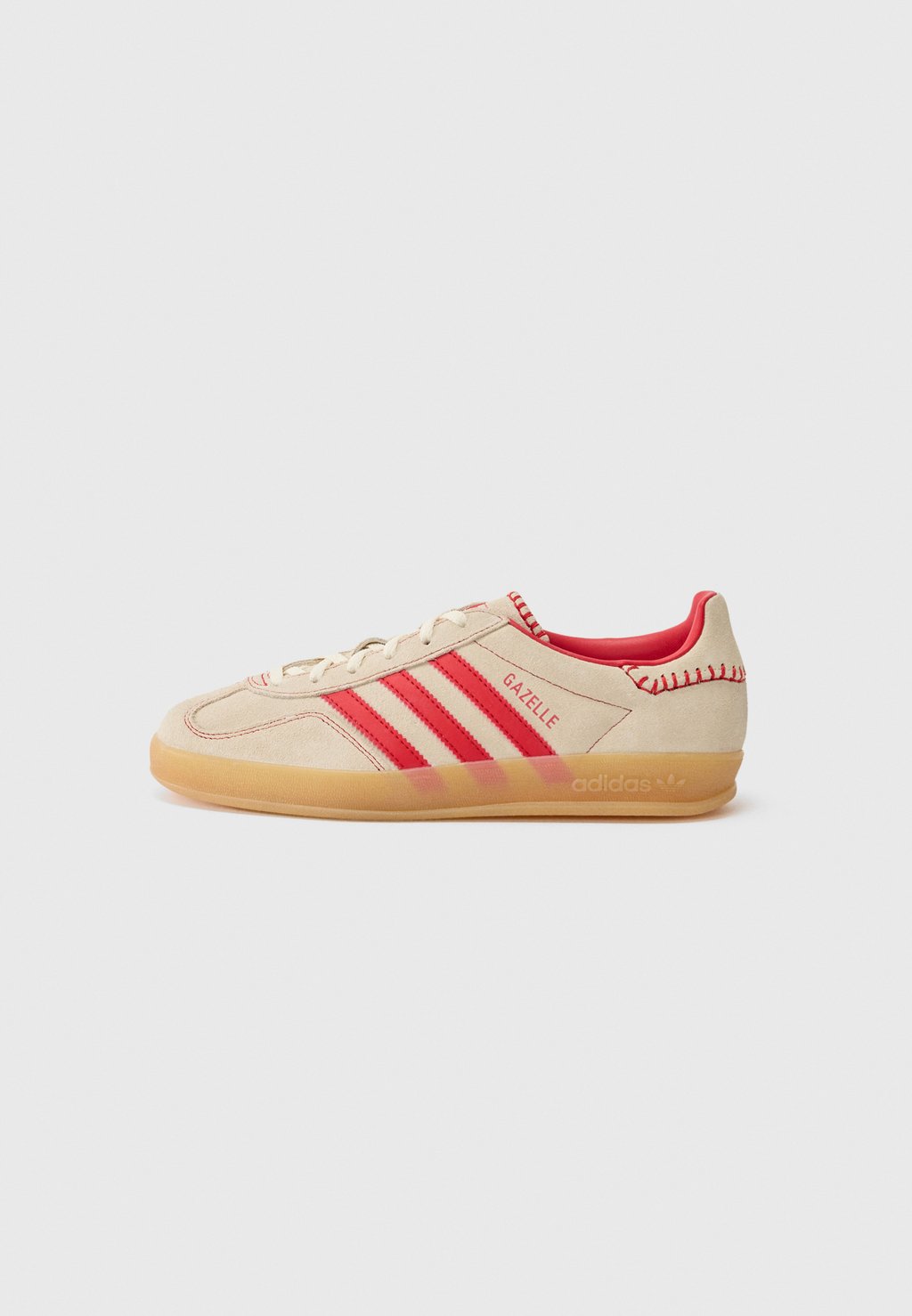 Низкие кеды GAZELLE INDOOR Adidas Originals, слоновая кость