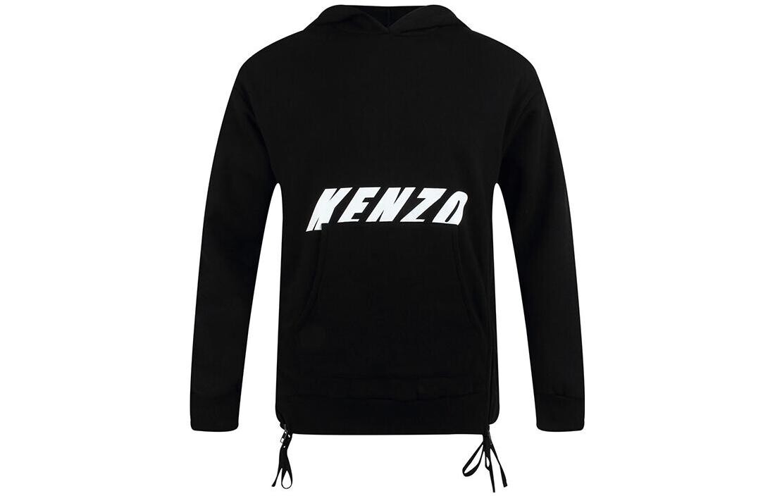 

Толстовка женская Kenzo на регулировочных завязках, черный
