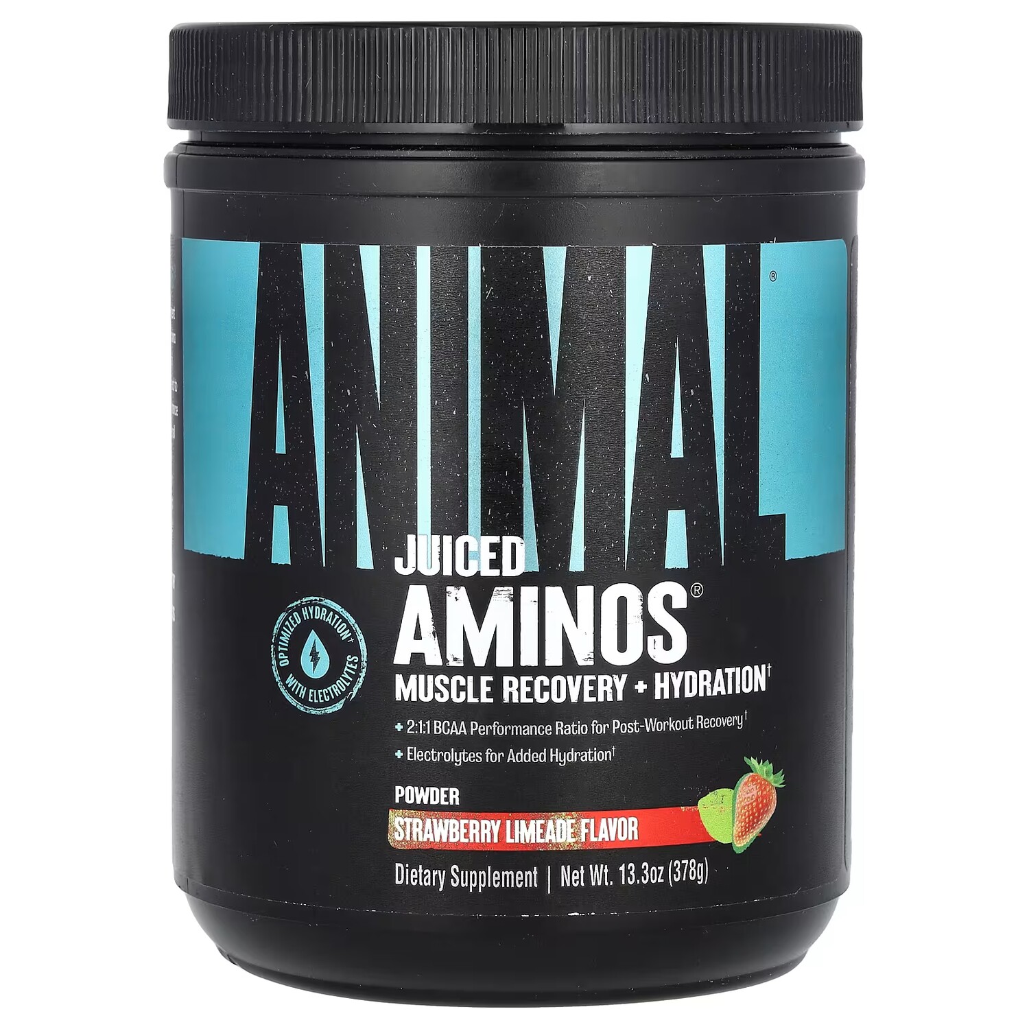 

Добавка Animal Juiced Aminos клубника и лайм, 378 г