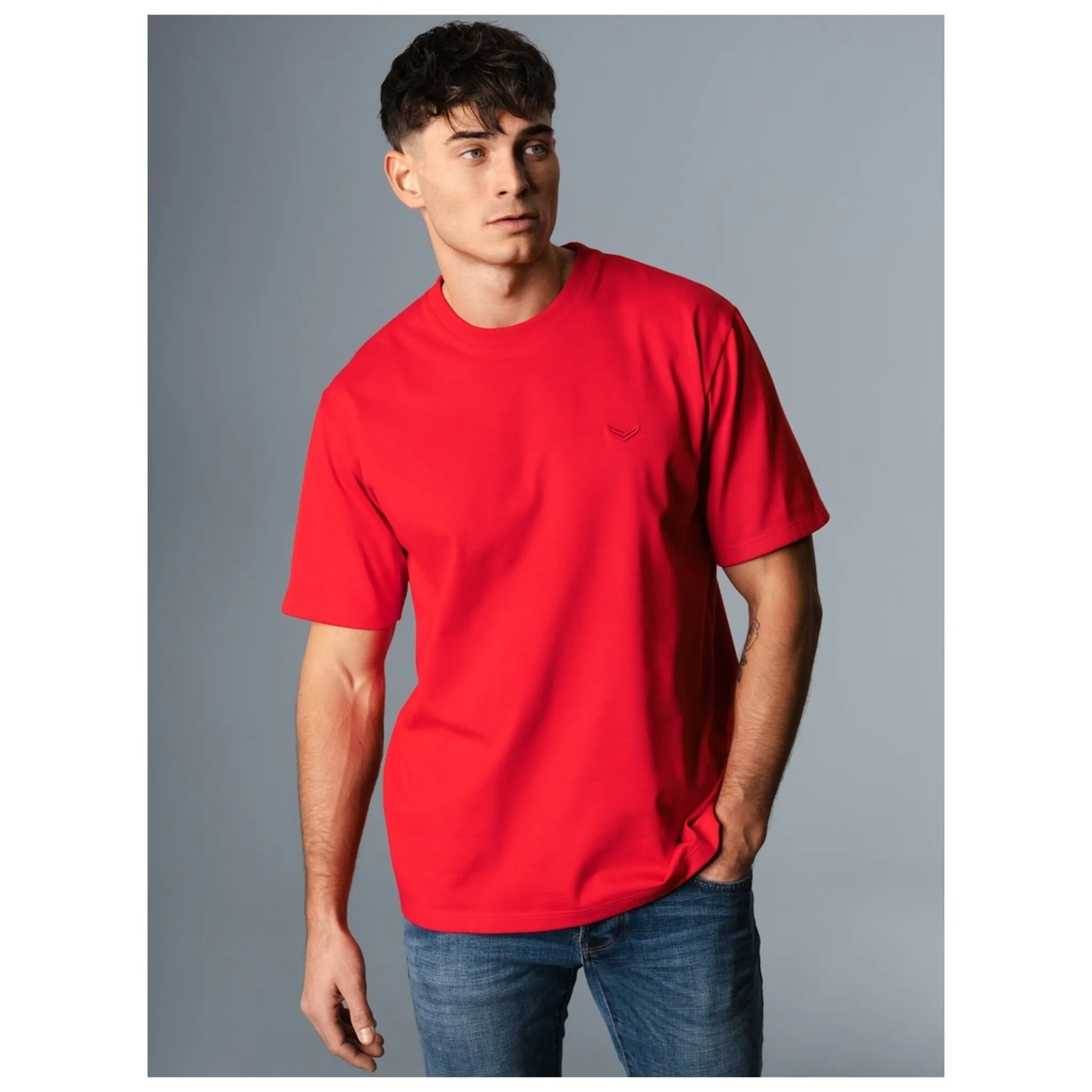 

Футболка Trigema "Футболка TRIGEMA Heavy Oversized", цвет Vulcano