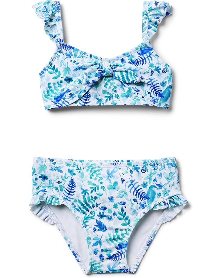 

Купальник Janie and Jack Tie Front Two Piece Swim, синий