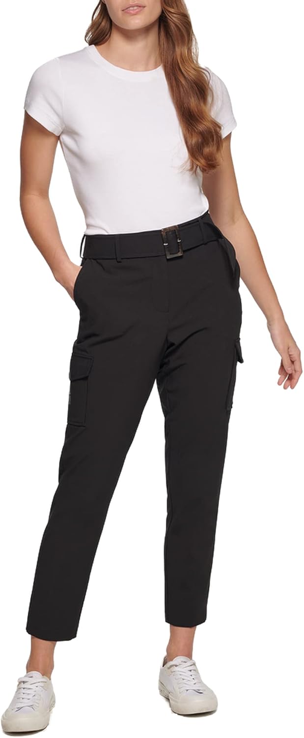 

Мягкие и легкие женские спортивные брюки Calvin Klein из эластичной ткани, Black