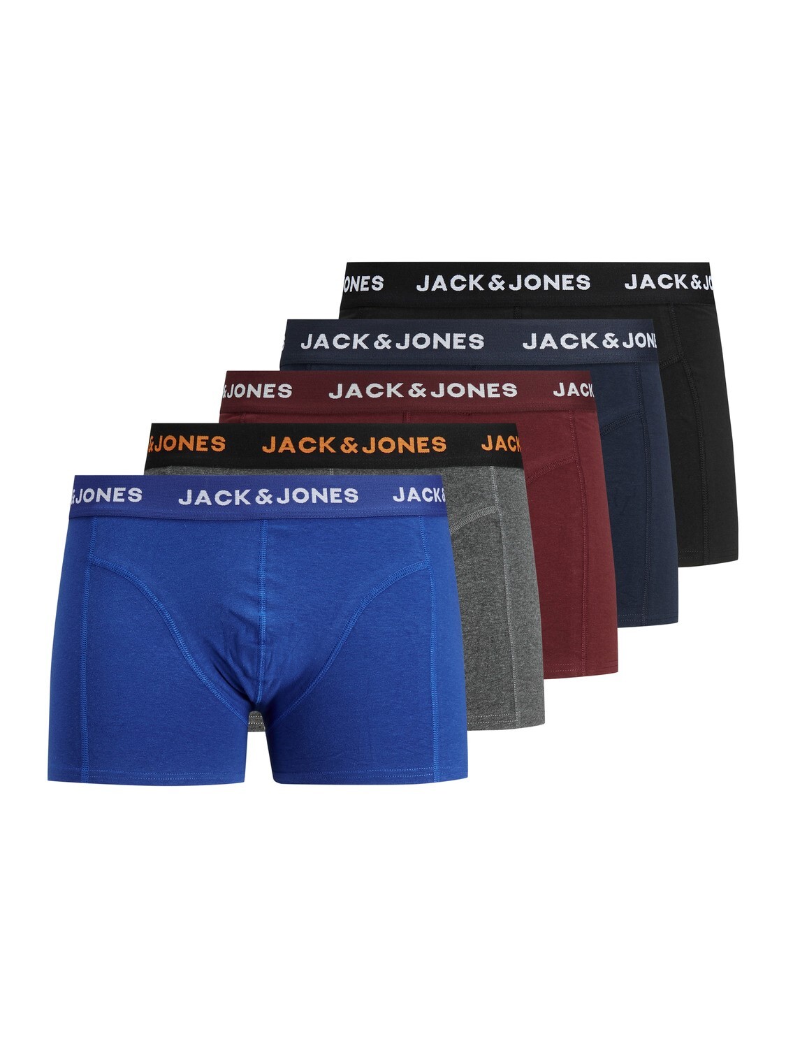 

Боксеры Jack & Jones Set 5 шт, цвет Schwarz-Navy-Grau