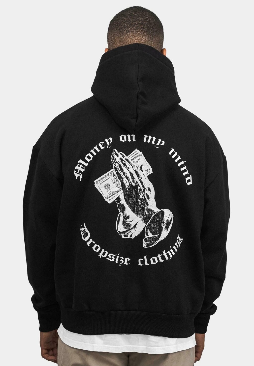 

Толстовка OVERSIZE MONEY ON MY MIND Dropsize, цвет black