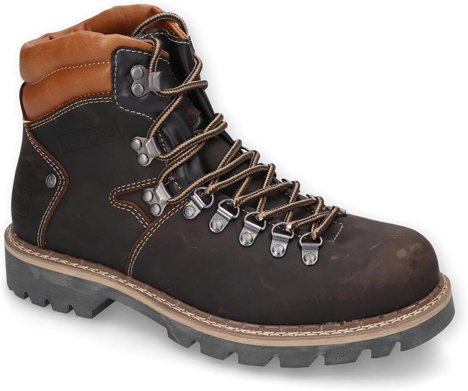 Мужские армейские ботинки Dockers by Gerli, ботильоны, водоотталкивающие, Chocolate 360