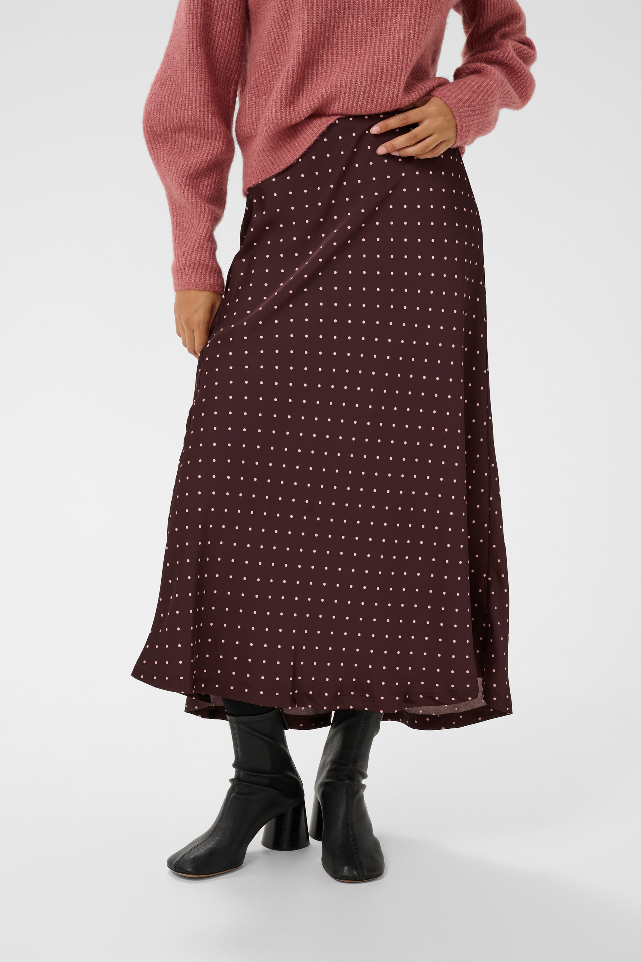 

InWear Юбка 'IWZania' в цвете бордо