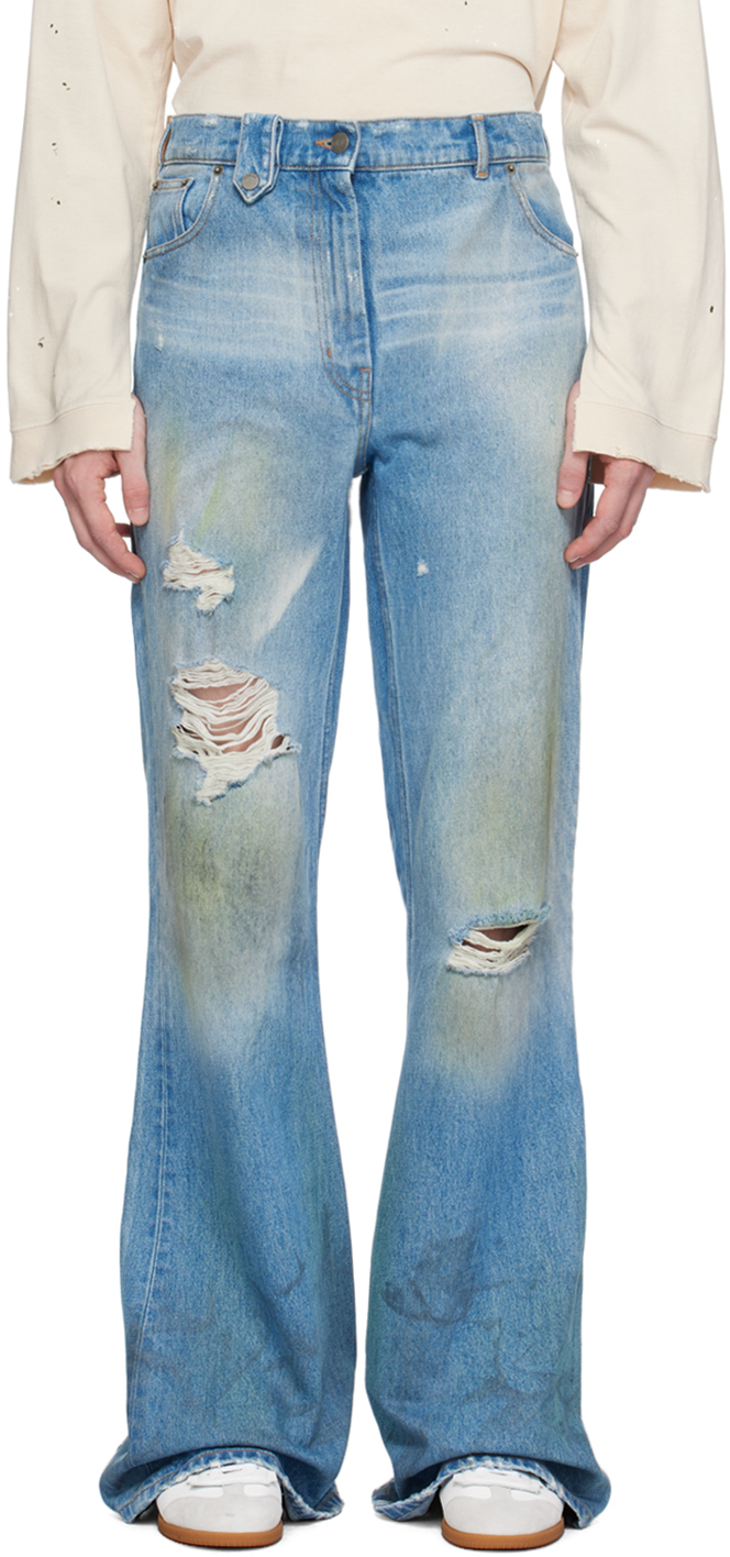 

Синие джинсы Amy Wide Leg EGONlab