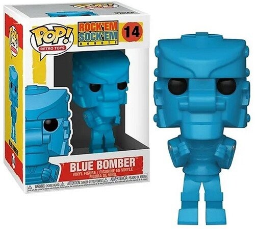 

Funko POP! Ретро-игрушки Rockem Sockem Blue Bomber Inna marka