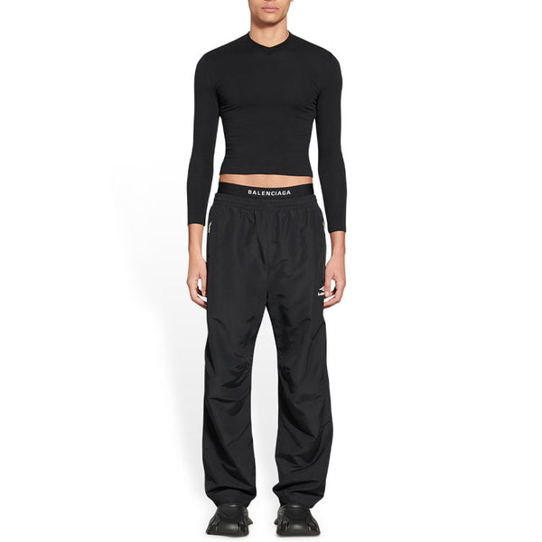 Брюки 3b sports icon small fit tracksuit pants 'black' Balenciaga, черный — фото 3