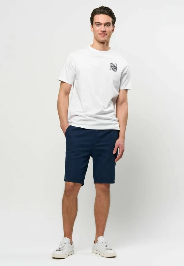 Футболка с принтом умдаики U.S. Polo Assn., White — фото 2