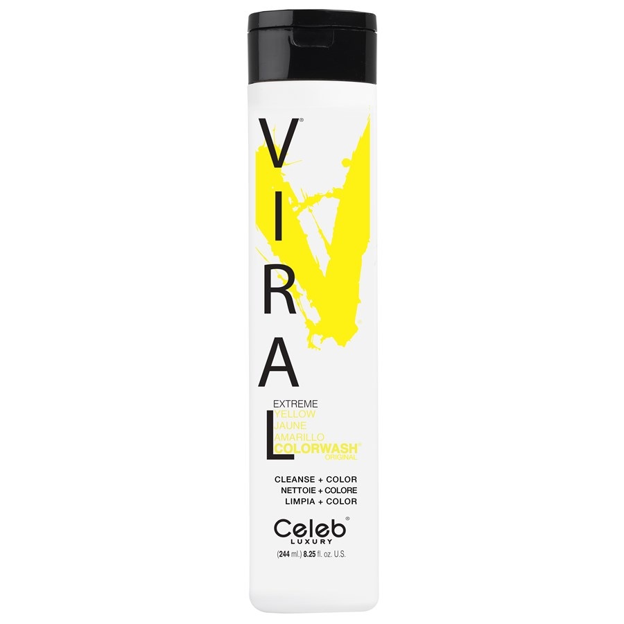 

Шампунь Celeb Luxury Extreme Yellow Colorwash, 244 ml