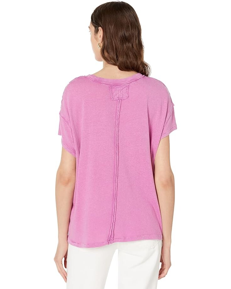 

Футболка Free People Cutout Tee, цвет Orchid Rain