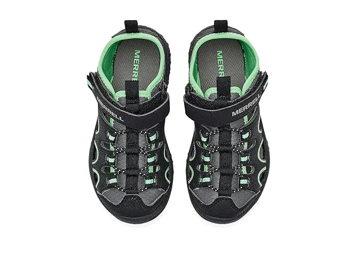 Сандалии водонепроницаемые Hydro Trekker Merrell Kids, Black/Lime — фото 3