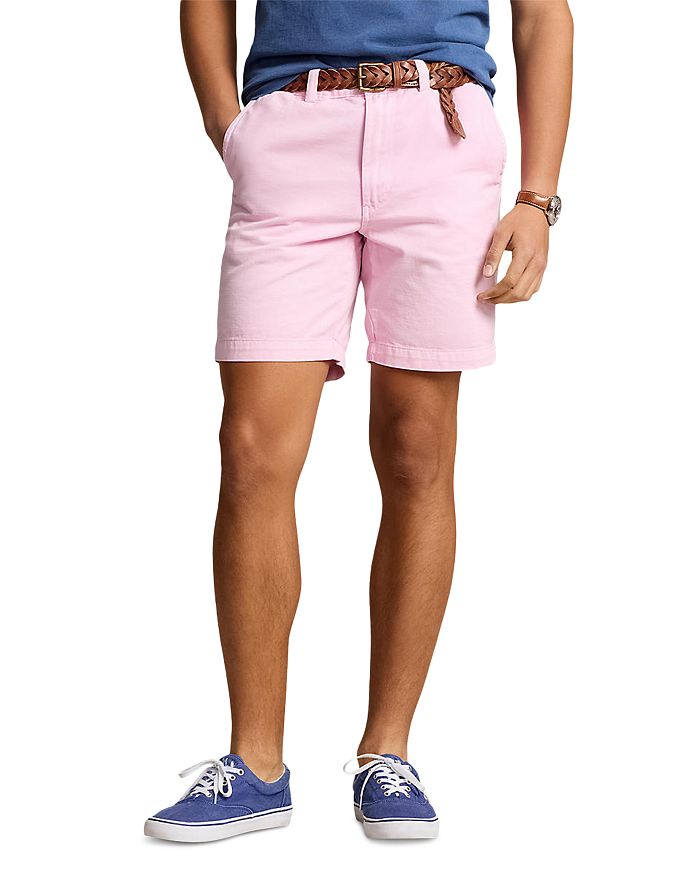 

Шорты чинос Salinger Straight Fit 8" Polo Ralph Lauren, розовый