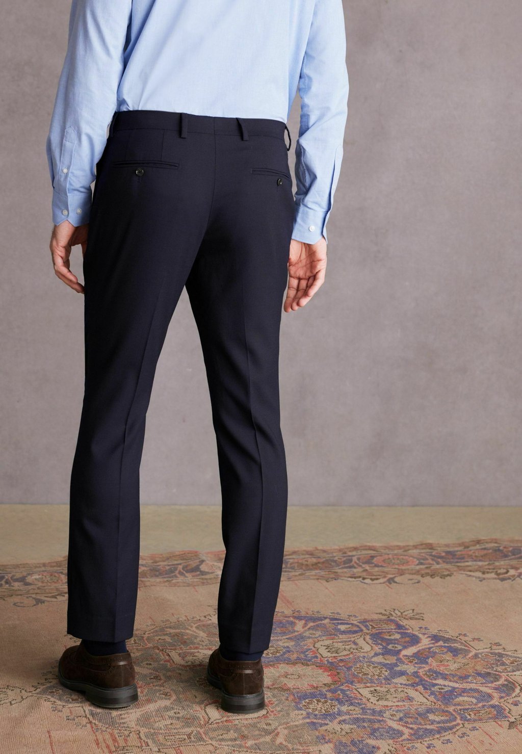 

Элегантные брюки SIGNATURE TOLLEGNO- REGULAR FIT Next, синий