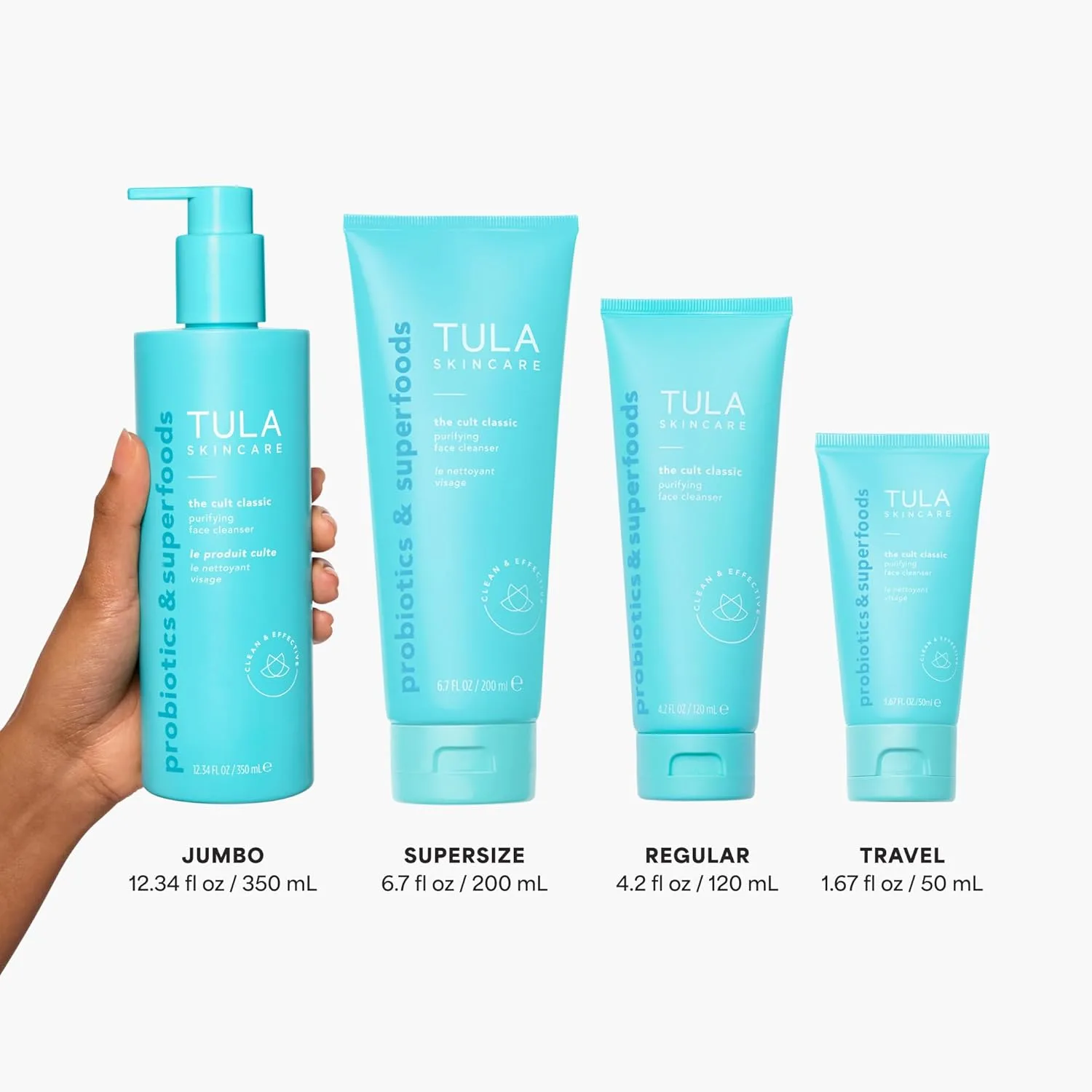 Гель для умывания Tula — Очищающее средство для лица Skin Care Cult Classic - нежное и эффективное средство для — фото 3