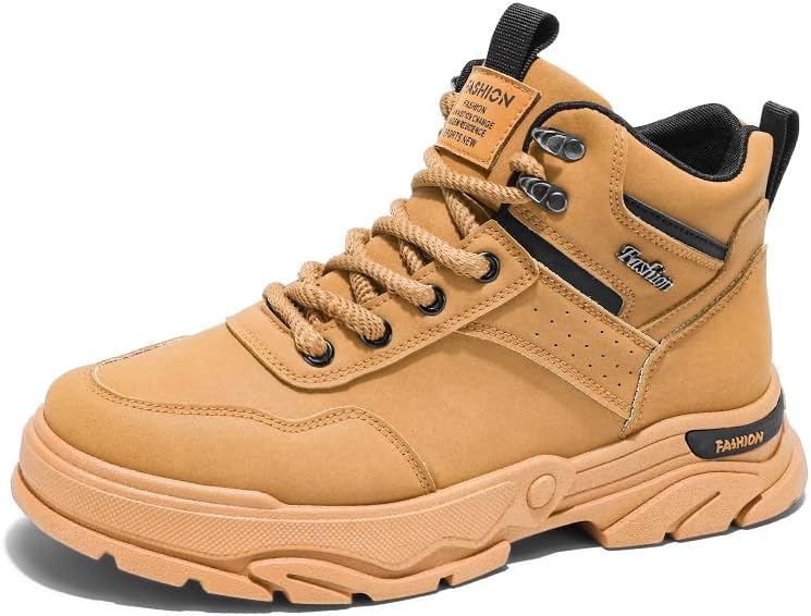 

Мужские модные кроссовки, походные ботинки, повседневная спортивная обувь, высокие кроссовки для мужчин, подходящие для походов, путешествий, кемпинга и активного отдыха на улице Yebonsho, коричневый