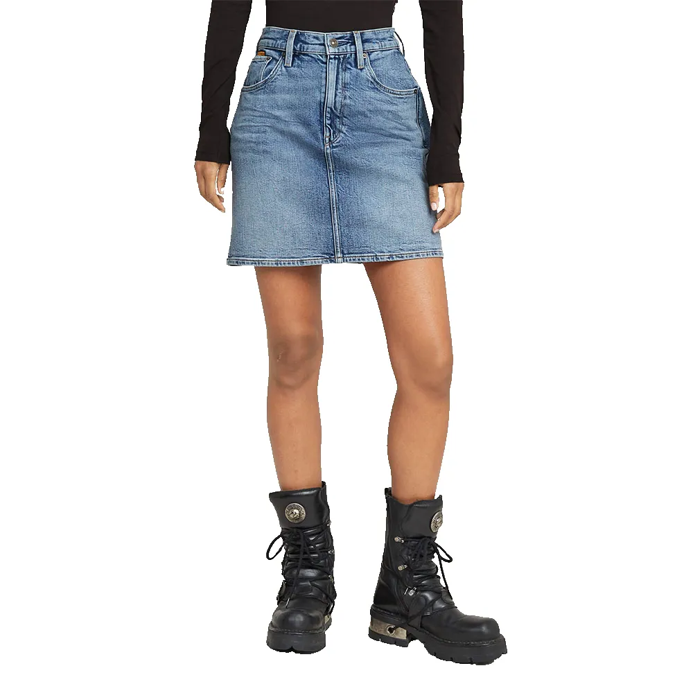 

Юбка G-Star Viktoria short skirt, синий