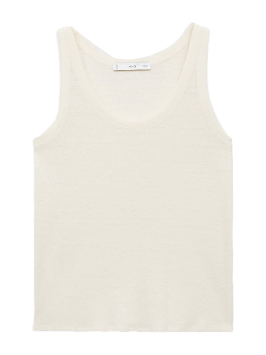 

Вязаный топ MANGO LINI, Ecru