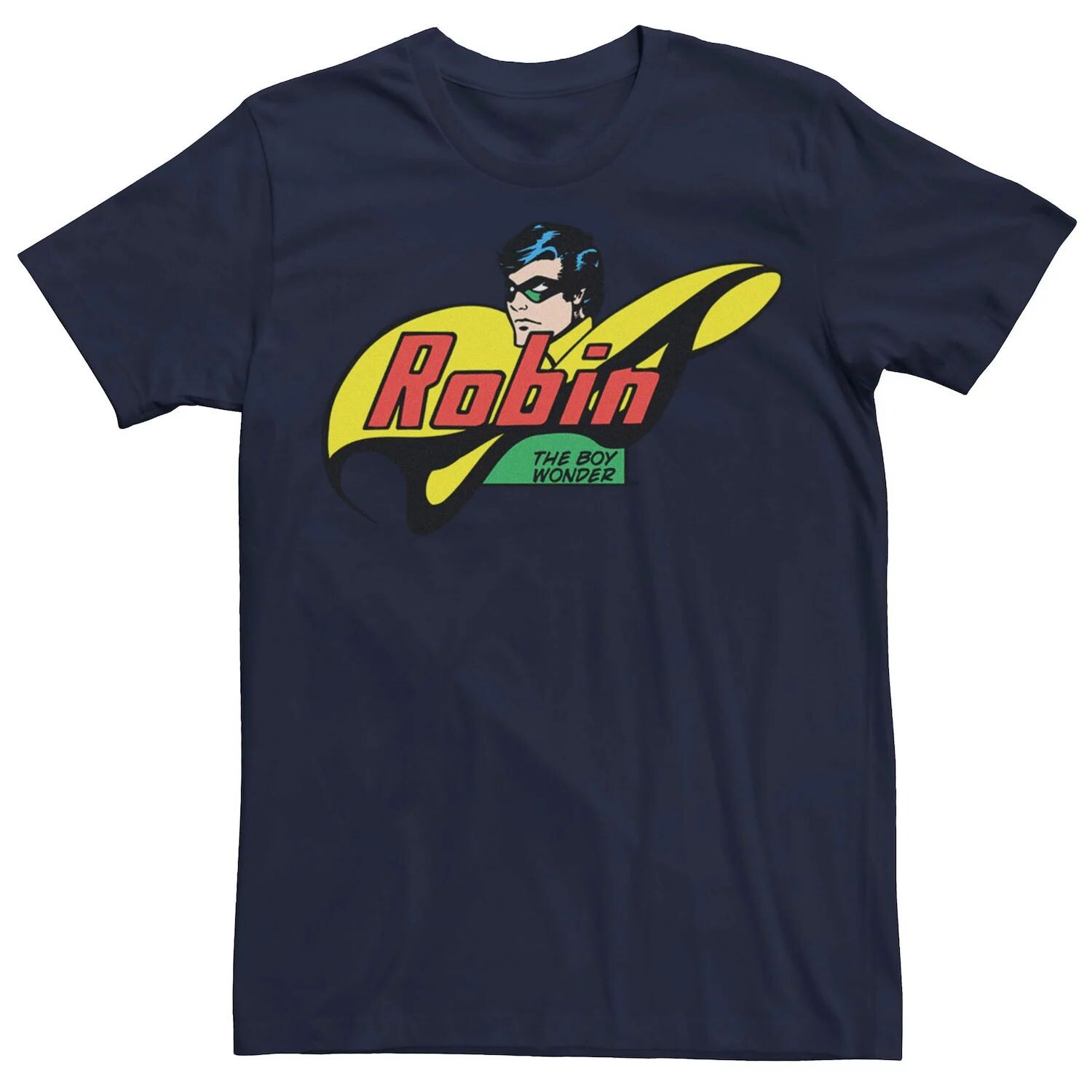 

Мужская футболка DC Comics Robin The Boy Wonder Comics Licensed Character, синий