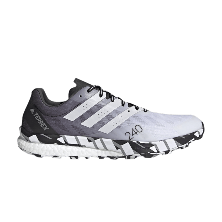 

Кроссовки Terrex Speed Ultra Trail 'White Black', белый