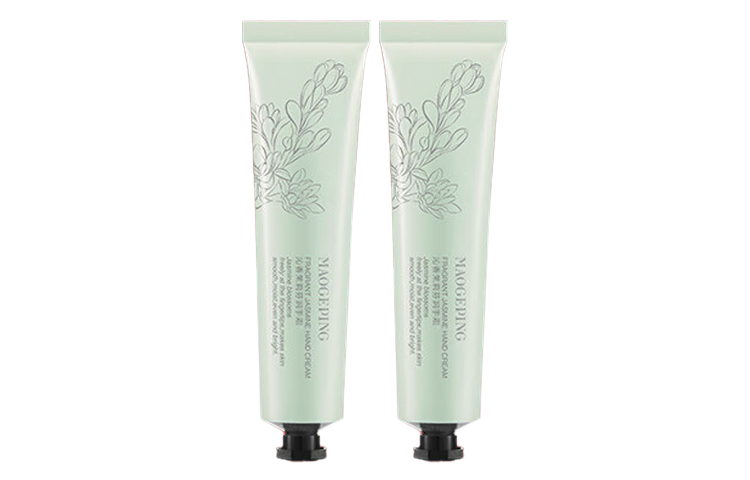 

Освежающий крем для рук с ароматом жасмина, увлажняющий, защищает от трещин, 25г*2/60г MAOGEPING