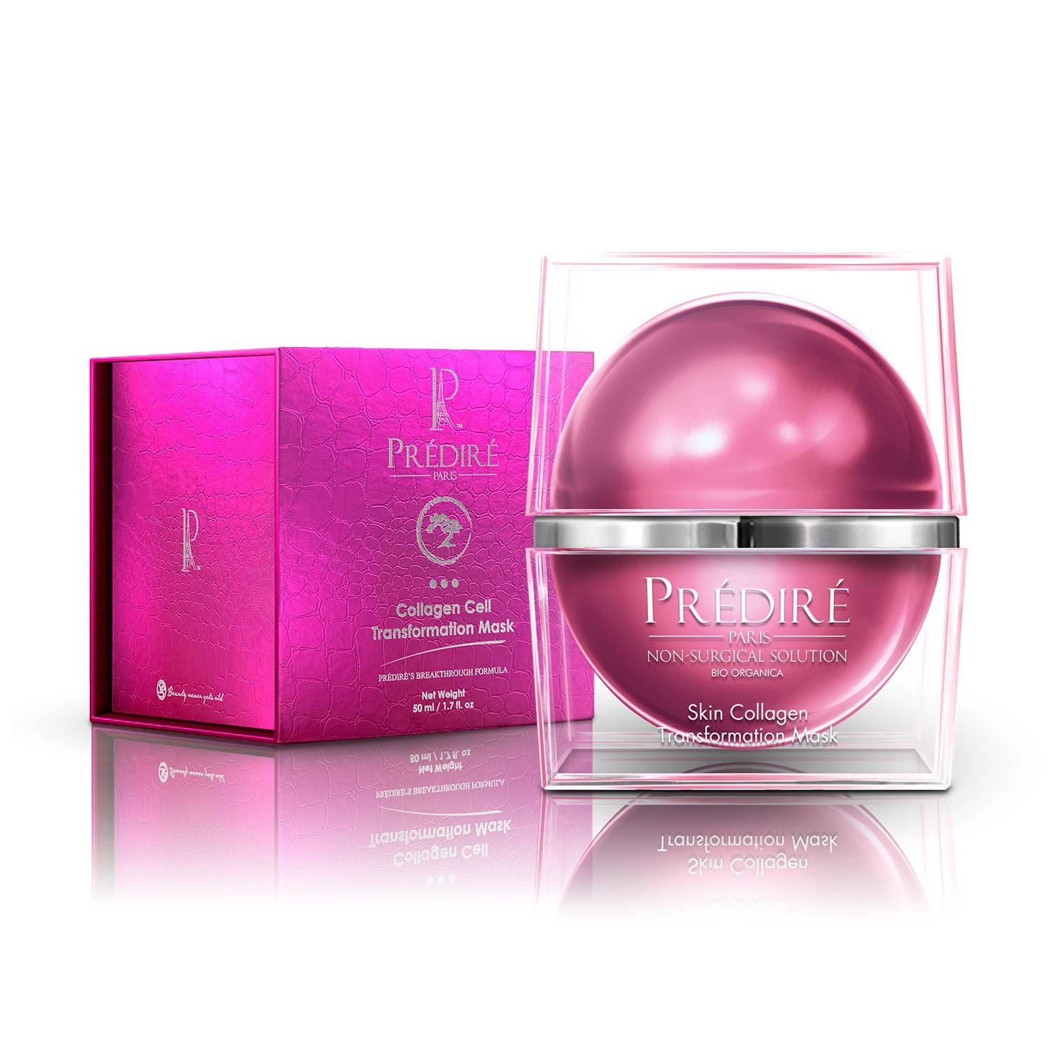 

Преображающая маска для обновления коллагеновых клеток (борется с морщинами и омолаживает) Predire Paris, 1,7 унции