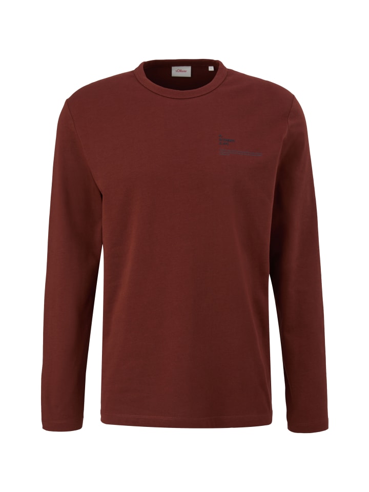 

s.Oliver Футболка цвета 87D1_коричный