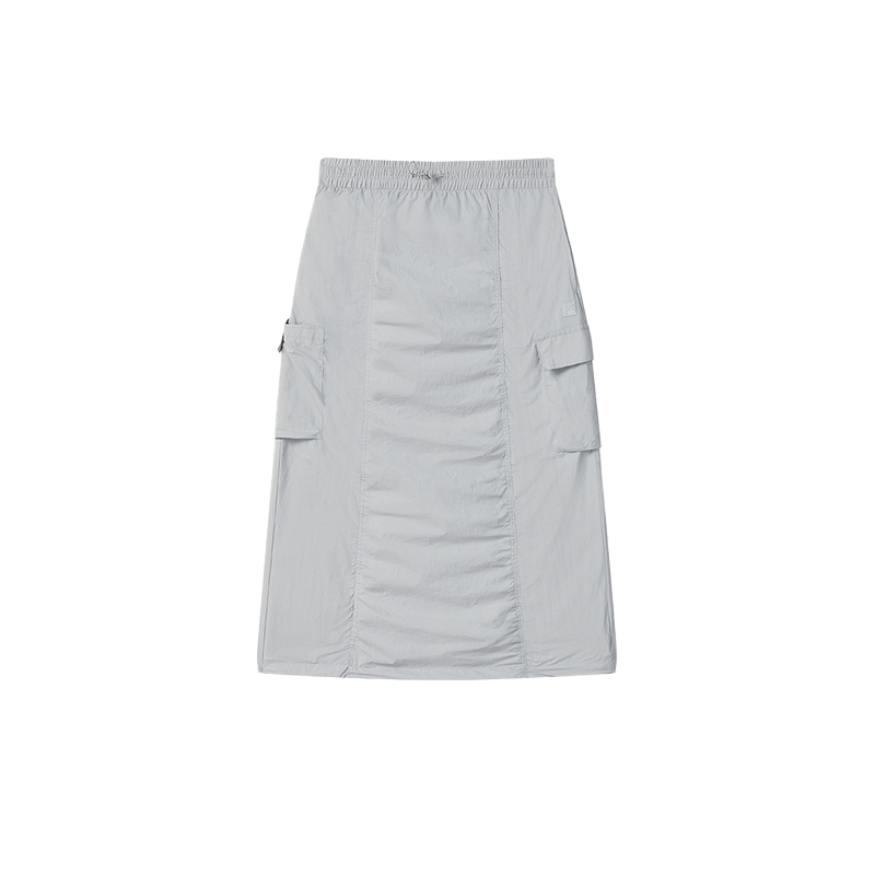 

Оригинальная повседневная длинная юбка для женщин FILA, серый